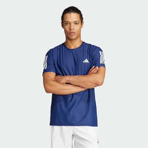 adidas För Män Own the Run Tee, Dark Blue, M