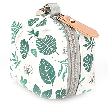 Fulenyi Schnullerbox mit Kapazität für 2 Schnuller, Tasche für Schnuller, mit Clip