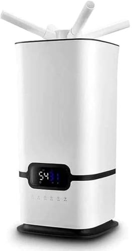 Umidificatore Industriale, umidificatore Commerciale di Grandi Dimensioni da 16 Litri Umidificatore per Tutta la casa con Telecomando e Timer, 3 atomizzatori Principali, umidità Personalizzata