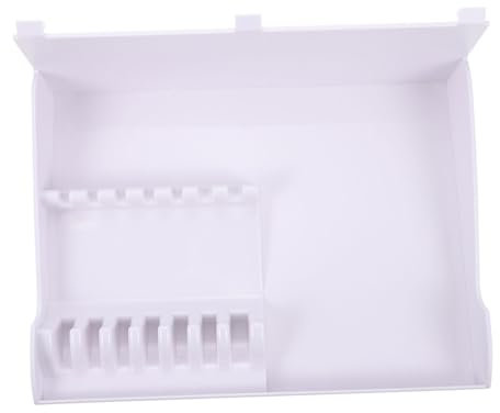 Ipetboom Hairdressing Scissors and Comb Storage Rack Barber Scissor Holder Hair Shear Holder Rack for Hair Salon Made of Abs Material