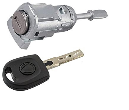 WUPEDI Türschlosszylinder-Reparatursatz vorne Links vorne rechts, for VW, for Bora, for Golf IV 4, for Polo, 9N 1997–2014 OEM 1U0837167 1U0937168(Right)