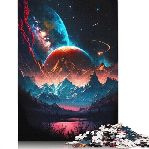 Planetary Dreamscape Puzzle für Erwachsene, 1500 Teile, anspruchsvolle Familienspiele, Denksportaufgaben für Kinder ab 12 Jahren, 1500 Teile (85 x 57 cm)