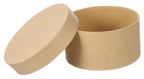 BESTYASH Runde Geschenkschachtel Mit Deckel Dekorative Papieraufbewahrungsbox Für Schmuck Süßigkeiten Und Kekse Für Hochzeiten Und Feiern