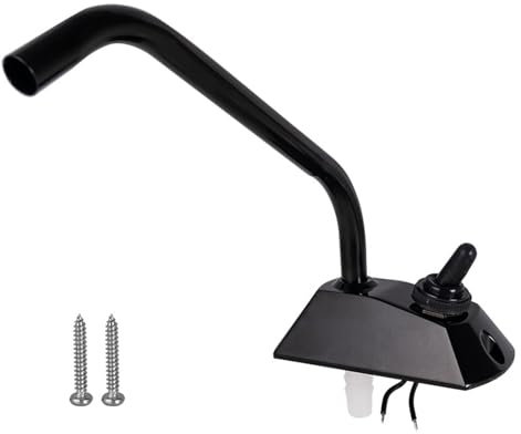 Zymoplas Elektrischer Wasserpumpen Wasserhahn Hahnschalter für Wohnmobil, Campervan, Kaltwasserhahn, Einhebel für Wohnwagen, Wasserschalterhahn