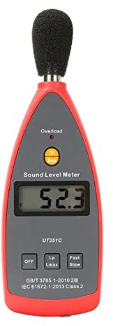 Fonometro, Volume di misurazione del misurazione del sound del livello del suono digitale Decibel Meter Remoy Test Detector Diagnostic-Tools Diagnostic 40DBA ~ 130DBA