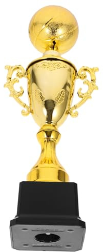 VILLFUL Coppa Basket in Plastica per Premiazioni e Competizioni Scolastiche Decorazione con Statuetta Sportiva per Adulti