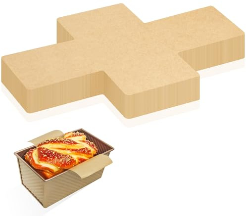 125 Pcs Loaf Pan Liners 8x4 Inch Non-Stick Disposable Bread Pan Liners, Food-Safe & Oven-Safe, Pre-Cut for Baking Bread Cake Meatloaf