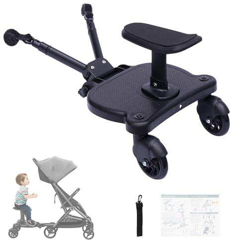 Goddlgjik Planche universelle pour poussette avec siège, jusqu'à 25 kg