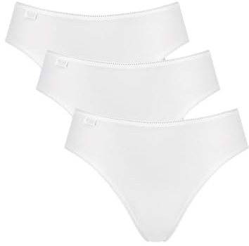 Sloggi 24/7 Microfibre Tai C3P Femme, White, 42
