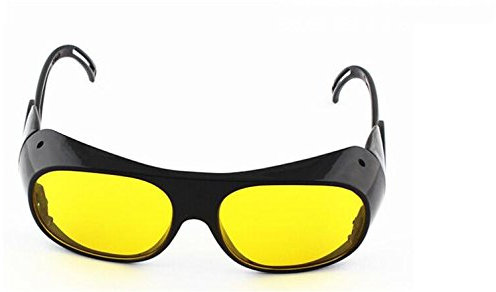 Nadalan Amarillo Gafas de soldadura Gafas de trabajo Gafas de protección láser