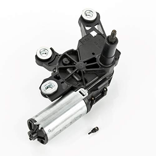 LST Wischermotor Scheibenwischer Motor Heckscheibe hinten mit Düse kompatibel mit VW Polo 9N
