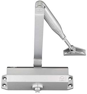 Silver Size 3 Overhead Door Closer | VDC003S