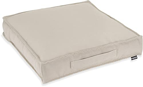 H.O.C.K. Matratzenkissen Caribe Outdoor (ca. 50x50x10cm, Beige)