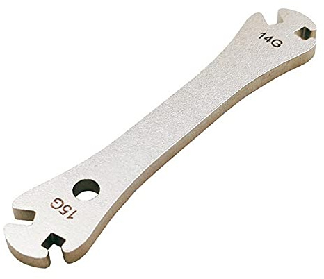 IKAAR Fahrrad Speichenschlüssel Geschmiedeter Stahl Nippelspanner Spanschlüssel Fahrrad Rad Speichen Schlüssel Fahrrad Reparatur Werkzeug