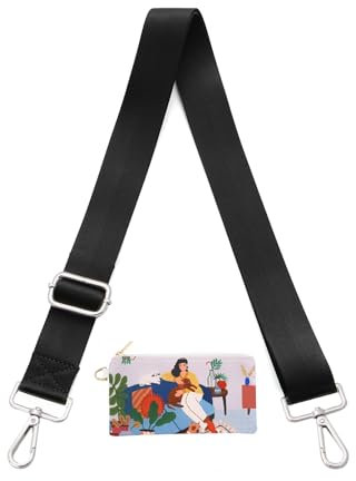 Senral Verstellbarer Schultergurt 3.8cm Breiter Taschengurt Bunter Handtaschen Schulterriemen Taschengurte Zum Wechseln 80-140cm Schultergurt für Damen Taschen DIY Zubehör