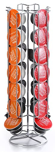 Cobb Industries® - Bastet CH0029 - kapselhållare för 28 kapslar Dolce Gusto kromstål
