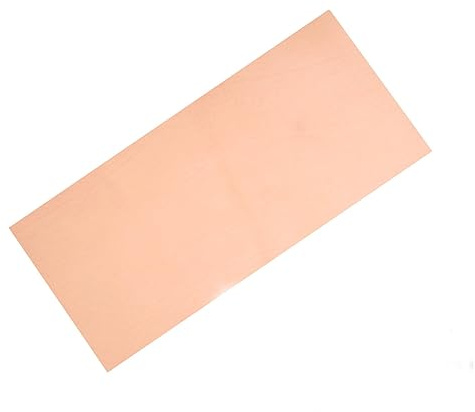 Langlauf Schuhbedarf Punzierleder 3mm XS Kleiner Lederzuschnitt, Blankleder, Dickleder, Punzierleder ca. 140mm x 300mm vegetabil gegerbte Rindleder, Vollrindleder