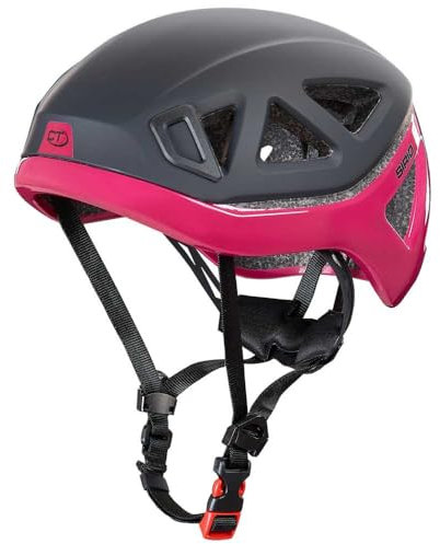 Climbing Technology Sirio Helmet In-Moulding-Size 58-62 cm Anthracite/Cyclamen Helm, Mehrfarbig (Mehrfarbig), 58-62cm