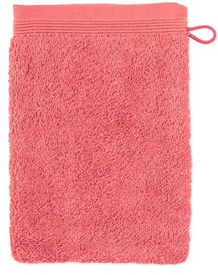 Möve Superwuschel Waschhandschuh 20 x 15 cm aus 100% Baumwolle, Coral