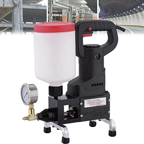 Máquina de lechada eléctrica, máquina de lechada de 1100 W, máquina de lechada de poliamonio/Resina epoxi, Bomba de inyección de lechada, Herramienta Impermeable y de reparación de