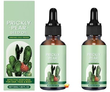 Olio Di Semi Di Fico D', Olio Di Fico D' Naturale Puro Biologico Da 50 Ml, Olio Di Fico D' Spremuto A Freddo, Olio Di Semi Di Fico D' Idratante E Rassodante Per Viso, Corpo,