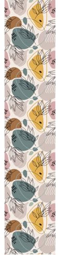 Ambiance - Adhesivo decorativo para papel pintado (300 x 60 cm), diseño de hojas de olivo, adhesivo decorativo