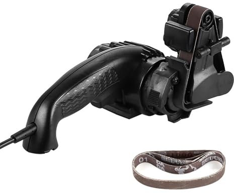 M2 Electric Knife Sharpener Professional with Tungsten Steel Blades, Adjustable Speed & Angle -for Knives, Scissors, Serrated Blades Tools (UK Plug Black)