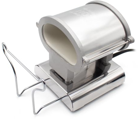 Mini Horno de Recocido para Vidrio Soplado, Horno de Sobremesa para Precalentamiento de Perlas y Varillas de Vidrio