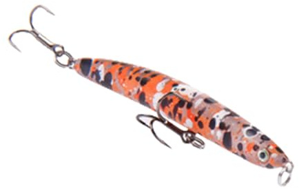 FANSHINUO 68 mm Jerkbait Hecht Carkbait sinkende Elritze Angelköder Swimbait harte Köder Jerkbait für Süß- und Salzwasserangeln, realistische Actionköder