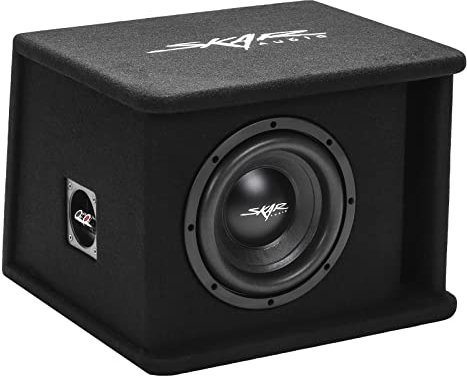 Skar Audio Single 8 700W Loaded SDR Series Vented Subwoofer Enclosure | SDR-1X8D2