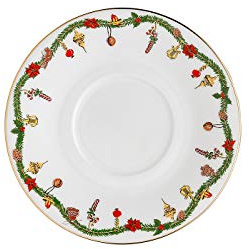 Hutschenreuther Nora Christmas Kombi-Untertasse 16 cm