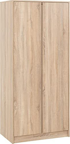 Seconique Malvern 2 Door Wardrobe in Sonoma Oak Effect
