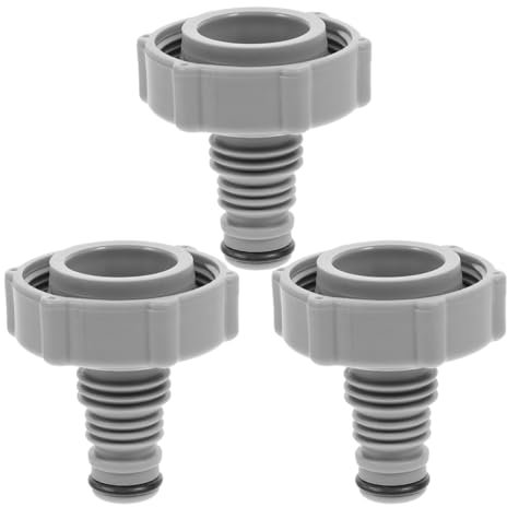 KONTONTY Adaptateurs De Tuyau De Piscine Connecteur B Ensemble De 3 Pièces Adaptateur De Tuyau De Piscine Joint De Tuyau Pièces De Tuyau Daspirateur De Piscine Installation Facile