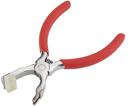 Pinze per Punzonatura Foro, Punzone da Cucina in Pelle da 2 Mm da 4 Mm da 4 Mm, Strumento di Punzonatura in Acciaio con Design Arrugginito, Facile e Veloce da Usare, Comodo per Cinture, Borse,