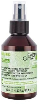 Every green ANTIFRIZZ värmeskyddsspray mot frissigt hår 150 ml