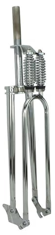 Jstpure for 26 Dual Spring Disc Option Fork Threaded Fork Chrome