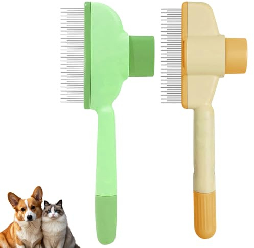 Fur Lightnings Brush,Spazzola Fulminea Pelo Gatto,2 Spazzola Fulmina per il Pelo,Spazzole per Gatti,Spazzolas Gatto pelos Lungos
