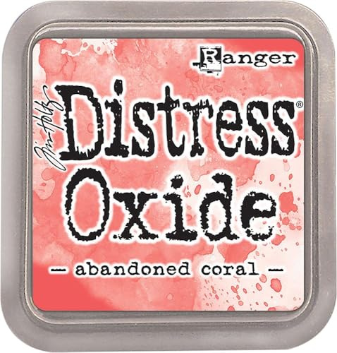 Ranger Abandoned Coral Not-Oxid Ink Pad, Kunststoff, pink, 7,5 x 7,5 x 1,9 cm