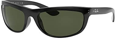 Ray-Ban Balorama RB4089-601/31 Occhiali, Nero, 62.0 Unisex-Adulto