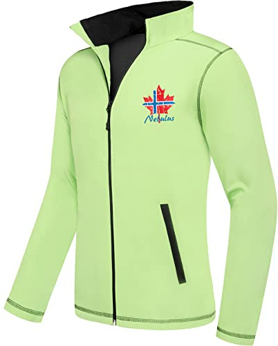 Nebulus Softshelljacke Event Herren (Model: P5568 - Herren, Lime-schwarz; Größe: L) FBA