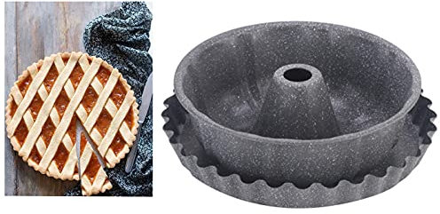 Stampo per dolci 2 pezzi crostata 28 X 28 ciambellone 25 X 25 forno dolce salato pirofila teglia