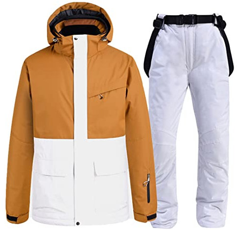 Tuta da sci Vestiti Per Gli Uomini Sport Invernali Antivento Impermeabile Sci Snowboard Giacca E Pantaloni Set Maschio Snowsuit Caldo giacca pantaloni 12 XXXL