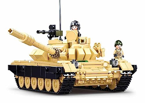 Sluban Klemmbausteine M38-B1011 ModelBricks-T-72B3 Main Battle Tank 2in1 770PCS
