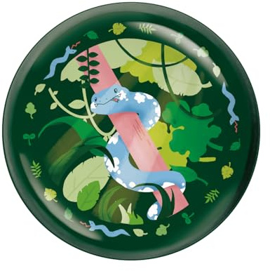 LWAY Briefbeschwerer, 80 mm, Kristallkuppel (grünes Zeichen)