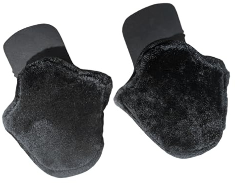 Paraorecchie da casco, paraorecchie a mezzo casco, cuscinetti protettivi per le orecchie, cuscinetti riscaldanti rimovibili per casco da equitazione, accessori per casco per mantenere le orecchie