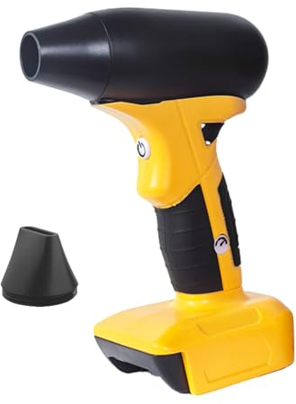 Soplador de hojas inalámbrico inalámbrico de 4 velocidades, alimentado por batería, soplador de hojas eléctrico para garajes, aserraderos