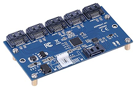 POENVFPO Tarjeta de Tarjeta Risse Carter con Función de Multiplicador de Puerto, Admite el Intercambio Caliente, para 7 / XP/Vista / 8/10, Proporciona Entrada de Energía DC, Adecuada para