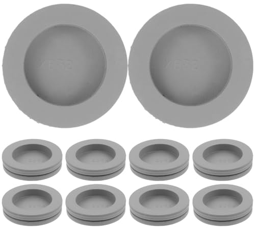 Operitacx 10 Piezas Tapones de Drenaje para Aire Acondicionado 26mm, Tapones de Goma para Orificio de Desagüe, Repuesto para Condensación y Goteo en Unidades Exteriores, Ventana y Mini Split
