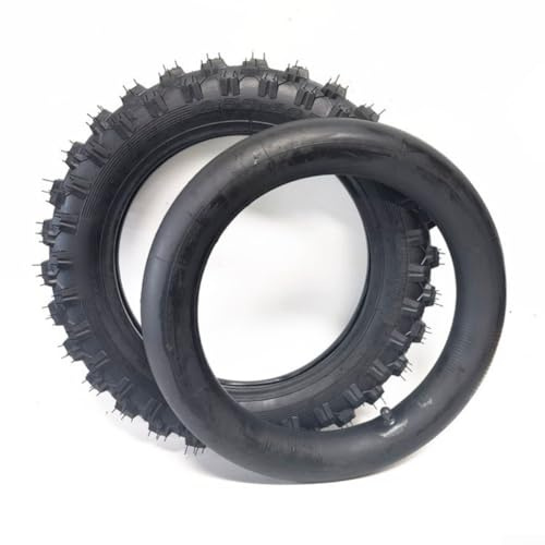 Pneumatico da moto da 14 pollici 2 50x10 spesso tipo interno ed esterno con valvola TR4 e design rinforzato del sedile che offre una maggiore durata e resistenza ai danni (bocca curva)