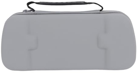 Alomejor Hard Protective Case for Rog Ally X 2024 RC72LA with Foldable Stand, Great for Travel and Outdoor Gaming, PU Material (Grey)
